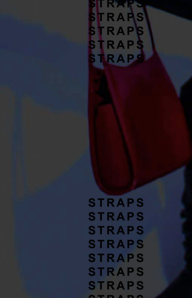 The On-Duty Trouser · strap detail